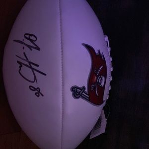 NFL mike Evans signed football.Brand new with tags.